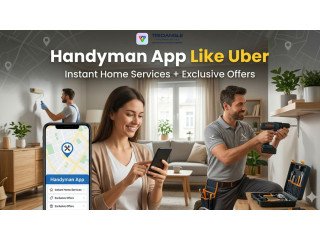 Uber-Style Handyman App for Fast, Reliable Home Services with Exclusive Deals