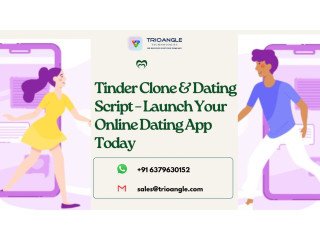 Tinder Clone & Dating Script  Launch Your Online Dating App Today