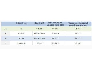 Find Your Perfect Fit with the Tallit Size Chart at Galilee Silks!