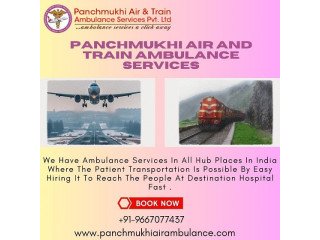 Choose the Life-Saving Service Offered by ICU Air and Train Ambulance Service in Raipur