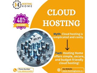 Secure and Scalable Cloud Hosting from Hosting Home
