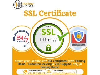 Secure Your Website with SSL Certificates from Hosting Home