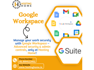 Get Started with Google Workspace from Hosting Home