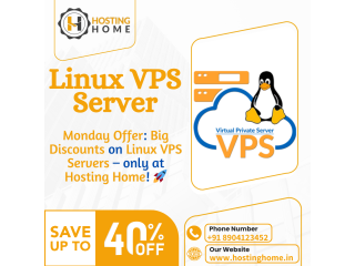 Get Full Control and Flexibility with a Linux VPS Server from Hosting Home