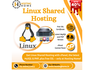 Affordable and Secure Linux Shared Hosting with Hosting Home