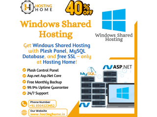 Top-Notch Windows Shared Hosting from Hosting Home