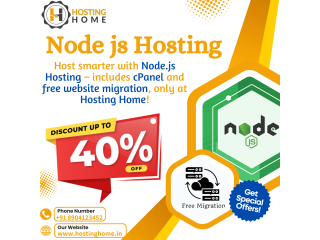 Get the Best Node.js Hosting at Hosting Home