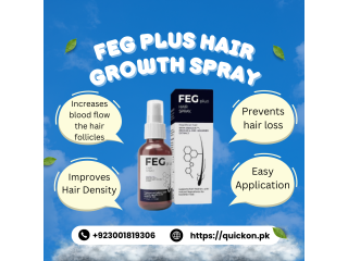 FEG Plus Hair Growth Spray Price In Tando Allahyar - 03001819306