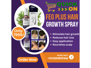 Original FEG Plus Hair Growth Spray In Islamabad 03001819306