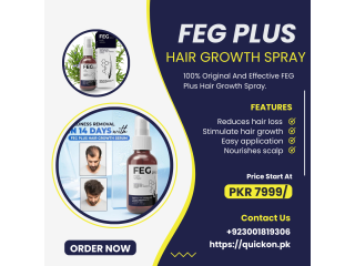 Original FEG Plus Hair Growth Spray in Jhang 03001819306