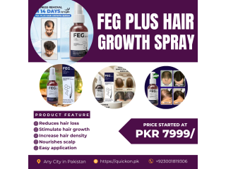 FEG Plus Hair Growth Spray Price In Lahore 03001819306