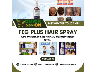 FEG Plus Hair Growth Spray Price In Multan 03001819306