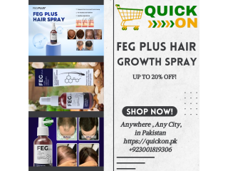 FEG Plus Hair Growth Spray Price In Quetta 03001819306