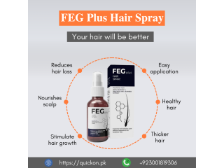 FEG Plus Hair Growth Spray Price In Wah Cantonment 03001819306