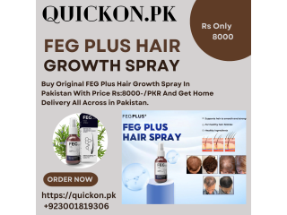 FEG Plus Hair Growth Spray Price In Jhelum 03001819306