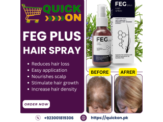 FEG Plus Hair Growth Spray Price In Sadiqabad 03001819306