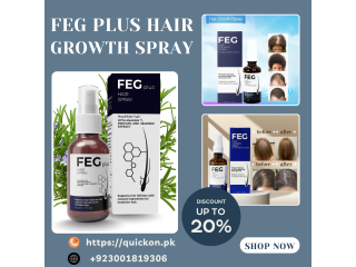 FEG Plus Hair Growth Spray Price In Pakpattan 03001819306