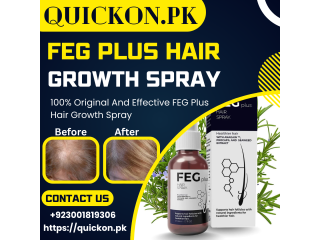 FEG Plus Hair Growth Spray Price In Charsadda - 03001819306