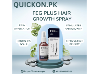 FEG Plus Hair Growth Spray Price In Bhalwal - 03001819306