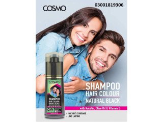 COSMO Hair Color Shampoo - 5-Minute Hair Color with Natural Shine | 03001819306