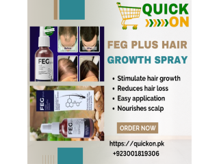 Original FEG Plus Hair Growth Spray Price In Sukkur - 03001819306