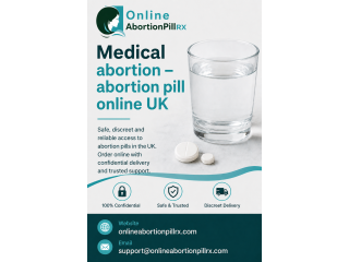 Medical abortion - abortion pill online UK