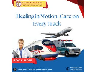 Panchmukhi Air and Train Ambulance Services in Hyderabad Arranges for the Transport of Patients from One Location to Another