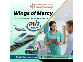 Access Life-Saving Medical Care via Panchmukhi Air Ambulance Service in Patna