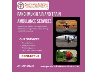 In emergency situations, choosing Panchmukhi Air Ambulance Service in Ranchi will prove to be a beneficial decision