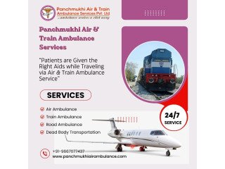 Panchmukhi Air Ambulance Service in Mumbai provides patients with safe and comfortable travel facilities