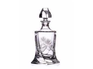 Bohemian Crystal Decanter Collection for Fine Barware