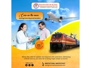 Panchmukhi Best Patient Shifting Ambulance in Ranchi- allowing patients to stay Stable