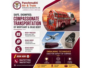Panchmukhi Body Freezer Mortuary Box Transfer in Siliguri- professional and supportive staff