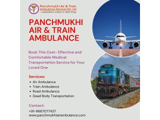 Choose Trusted Air Ambulance in Delhi with Splendid Medical System by Panchmukhi Air Ambulance