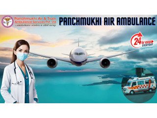 Panchmukhi Emergency Air Ambulance in Guwahati - Causing Zero Discomfort during the Transfer