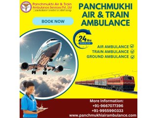Panchmukhi Air and Train Ambulance in Kolkata, Provides Superior Care to Patients during Medical Transfers