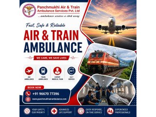Call Panchmukhi Air and Train Ambulance Service in Mumbai for a Swift Response