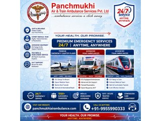 Panchmukhi Offers the Best Air and Train Ambulance Service for Emergency Medical Transport in Patna
