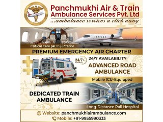 Opt For the Best Panchmukhi Air and Train Ambulance ServiceFor Medical Transfers in Ranchi