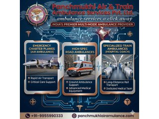 Panchmukhi Air and Train Ambulance Services in Varanasi Execute Transfer Missions Seamlessly