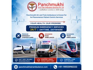 Book the Panchmukhi Air and Train Ambulance Service in Delhi for a Better Experience