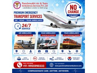 Book the Best Panchmukhi Air and Train Ambulance to Transport Your Patient to Guwahati