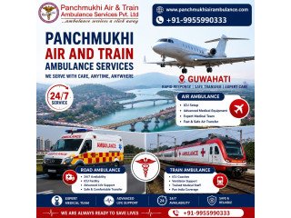 Take the Best Panchmukhi Air and Train Ambulance in Guwahati
