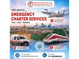 Panchmukhi Air and Train Ambulance in Bangalore Provide a Well-Trained Medical Team