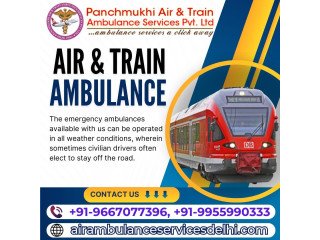 Panchmukhi ICU Train Ambulance in Patna- risk is minimal while transfer