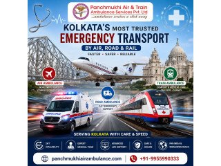 Panchmukhi Air and Train Ambulance in Kolkata Provides Advanced Medical Services For Transfers
