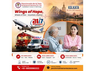Panchmukhi Low Cost Air Ambulance in Kolkata- Emergency Medical Logistics Arranged for your Convenience