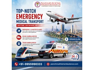 Panchmukhi Air Ambulance in Ernakulam - Swift and Safe Transfers 24/7