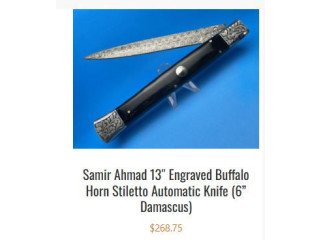 Choose razor-sharp Switchblade Knives in varied sizes, shapes, colours, and styles