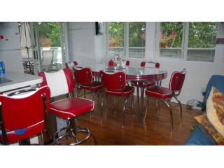 Retro Diner Tables and Chairs  Perfect for Cafés or Home!